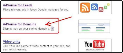 Adsense for Parked Domains-Googles new Adsense Setup