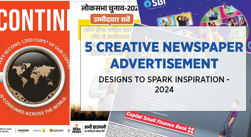 5 Creative Newspaper Advertisement Designs to Spark Inspiration - 2024