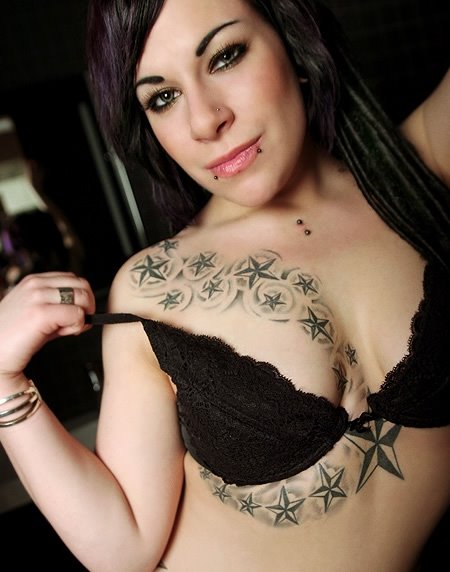 Breast Tattoos for Women