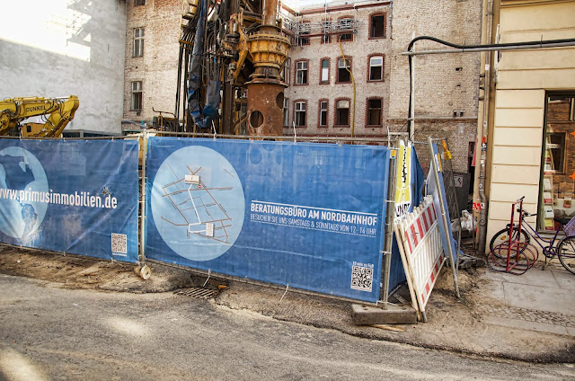 Baustelle LINIEN142, Ein Projekt der PRIMUS Immobilien AG, Linienstraße 142, 10115 Berlin, 09.03.2014