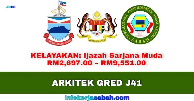 05 KEKOSONGAN ARKITEK GRED J41 SABAH 2022