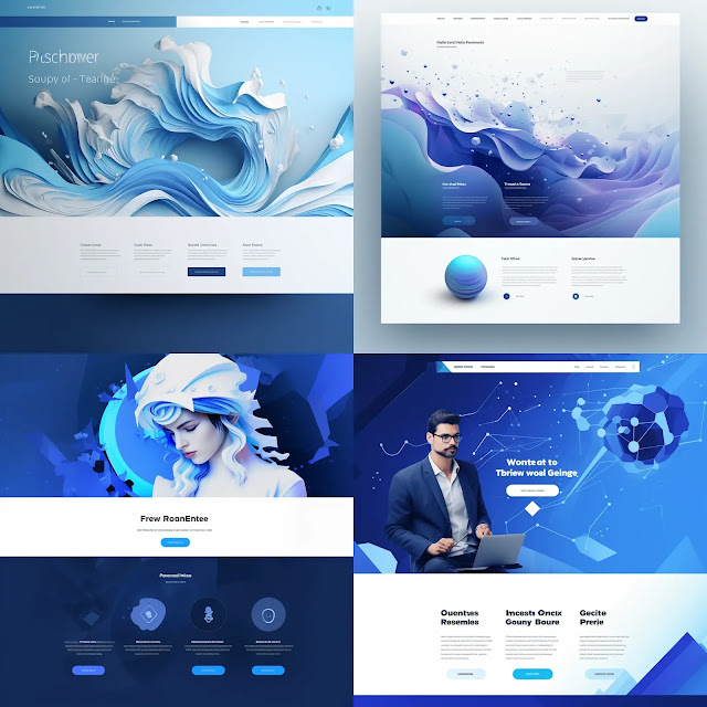 Single Page profile ui