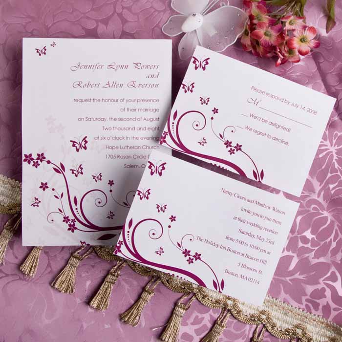 Wedding invitations