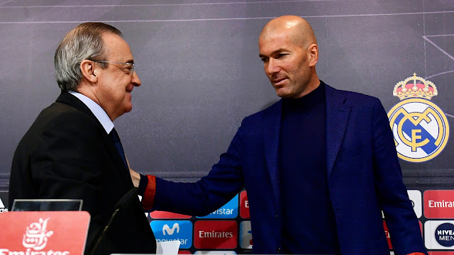 Real Madrid stars bid farewell to coach Zidane