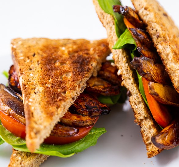 PORTOBELLO MUSHROOM BACON – VEGAN BACON #veggies #glutenfree