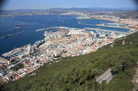 Algeciras Bay from the Rock of Gibraltar