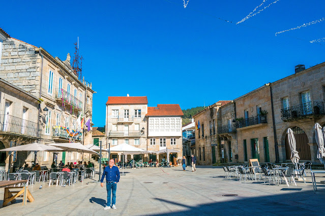 Imagen de la Plaza Mayor de Ribadavia