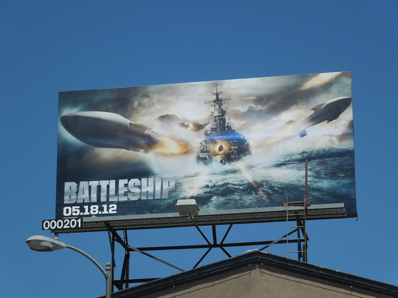 Battleship movie billboard