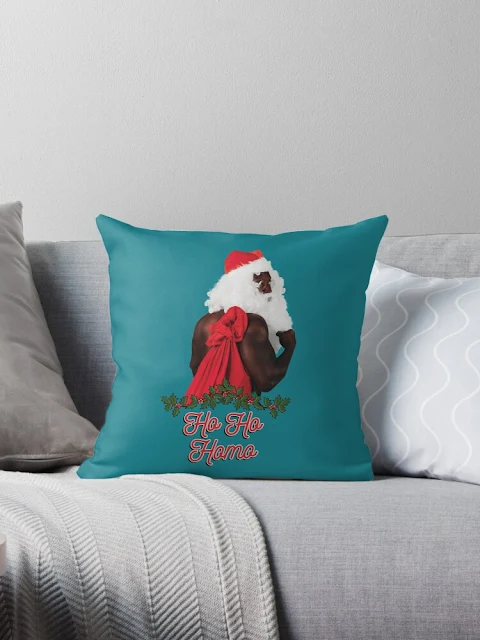 Ho ho homo - Christmas decoration pillow