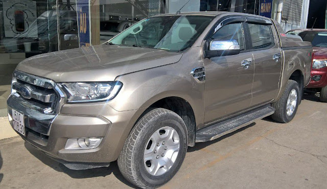 ban xe ford cu ranger xlt 2015  