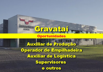 Marcher Brasil abre vagas para Auxiliar de Produção, Operador de Empilhadeira e outros em Gravataí