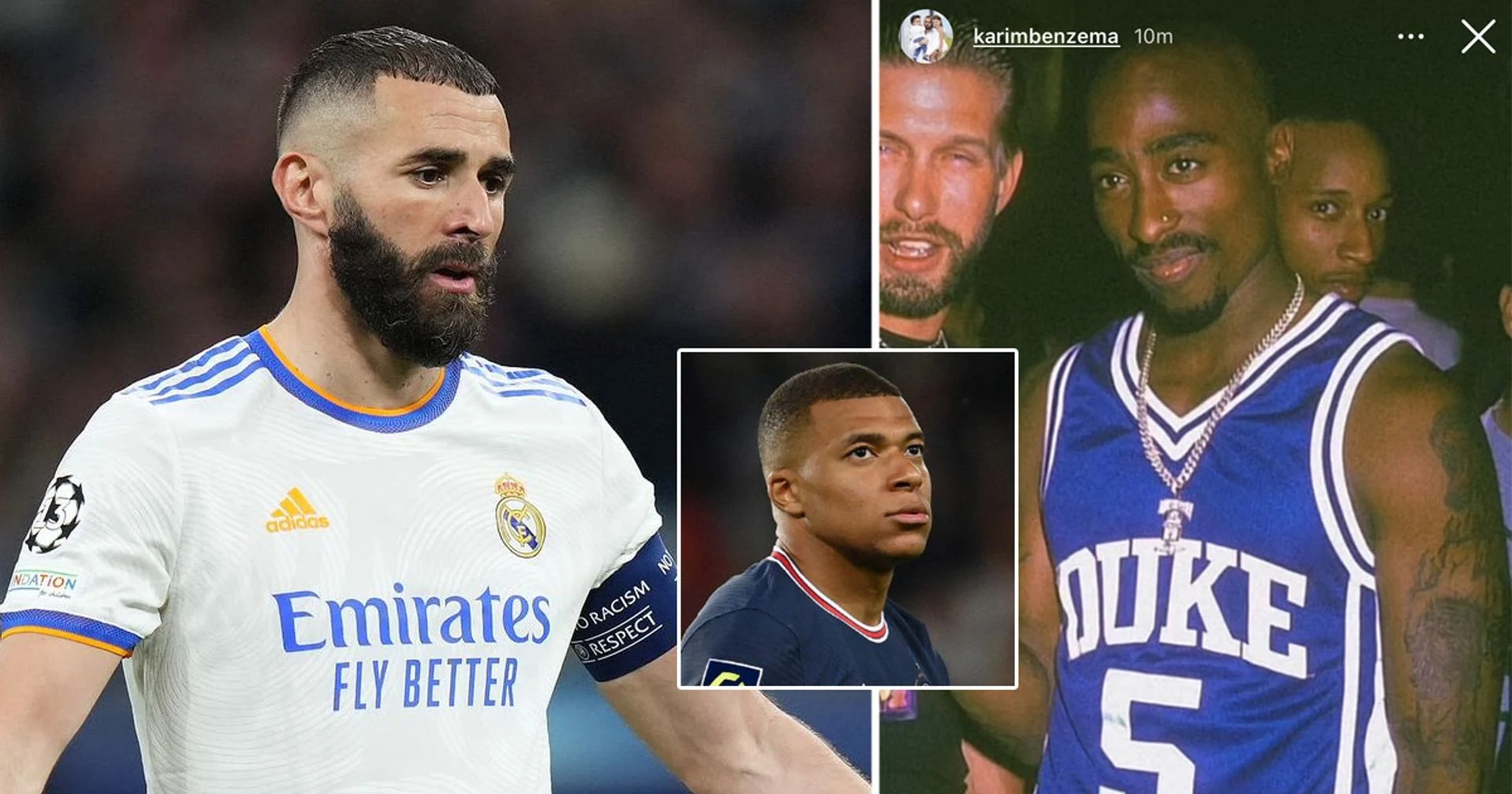 Benzema Instagram post indicates he feels betrayed by Mbappe