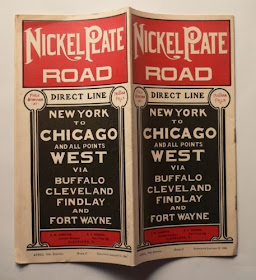 Climbing My Family Tree: Nickel Plate Railroad Schedule Cover