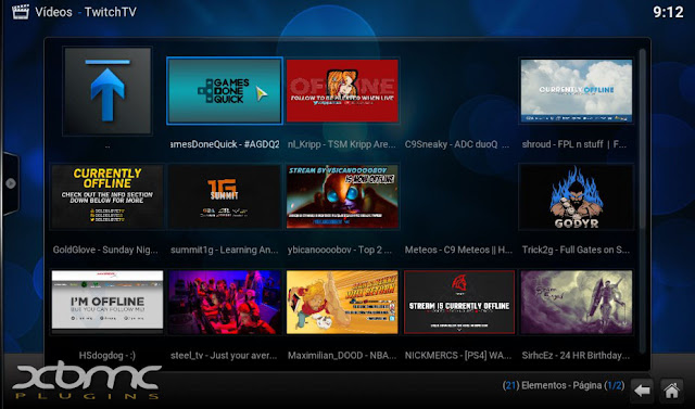 TWITCH TV para disfrutar en KODI