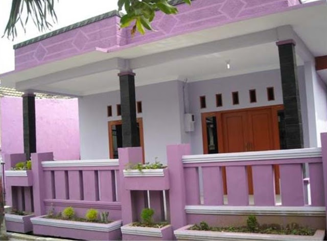 warna cat pagar rumah minimalis modern terbaru