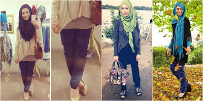  Baju  Muslim Trendy dengan Celana  Tutorial Hijab 