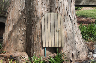 fairy door in tree