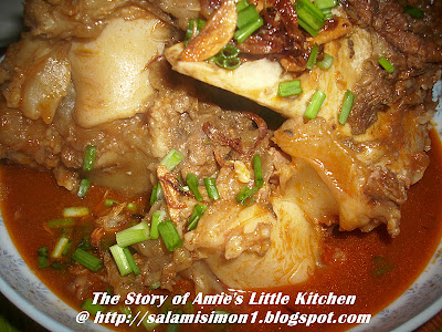AMIE'S LITTLE KITCHEN: Sup Merah Gear Box