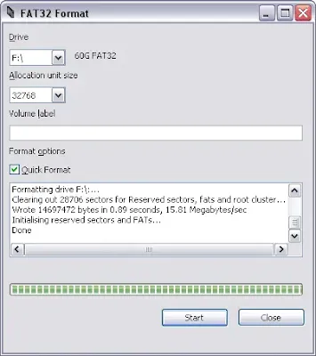 Fat32 Formatter for USB Drives Larger than 32GB full free download