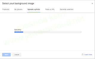 upload foto gmail