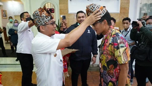 Wako Hendri Septa Siap Bersinergi dengan Kemenparekraf Majukan Ekonomi Kreatif di Padang