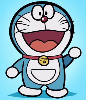  Menggambar Doraemon  Menggambar  Asik