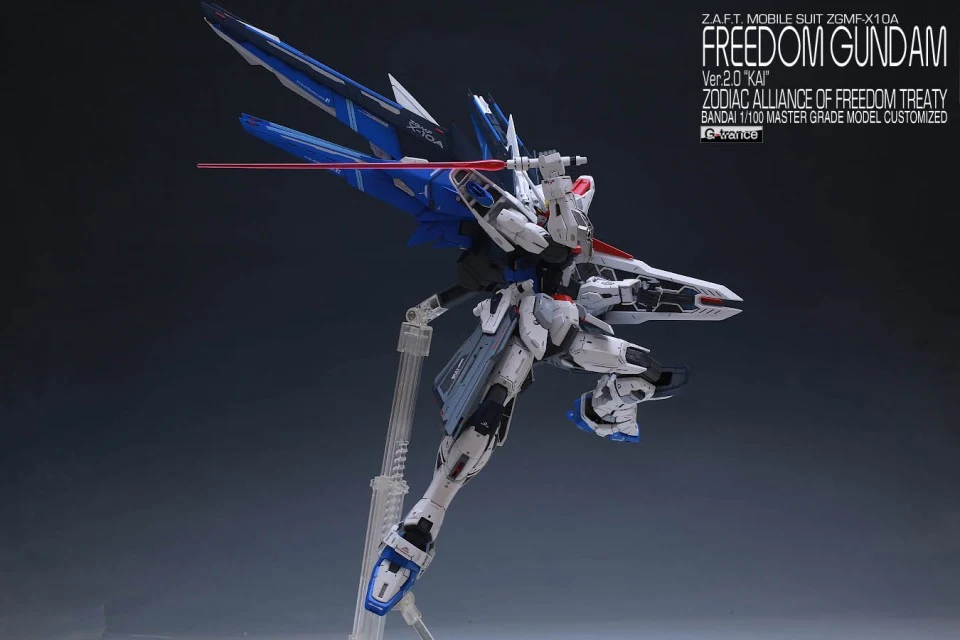 Custom Build: MG 1/100 Freedom Gundam Ver. 2.0 "KAI" by g_trans8