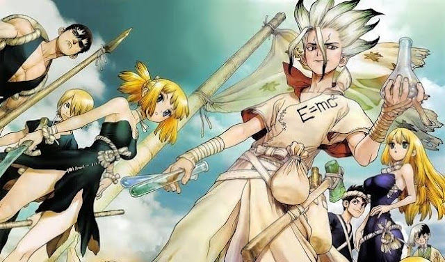Dr Stone Chapter 100 Bahasa Indonesia: Perahu Motor Siap, Mari Memecahkan Misteri!