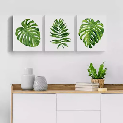 Wall Hangings With Leaf Motifs