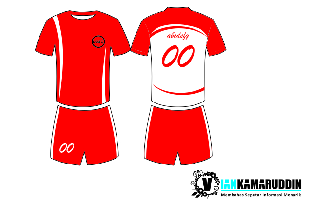 Desain Jersey Futsal Format CDR - Vian Kamaruddin Website
