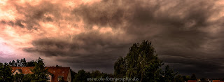 Wetterfotografie Gewitterfront Gewitterzelle Shelfcloud Hamm