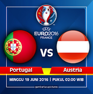 Jadwal euro 2016 portugal vs austria
