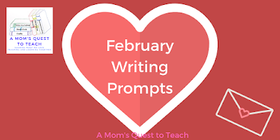 Writing Prompts; A Mom's Quest to Teach logo