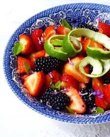 strawberry salad, summer salad