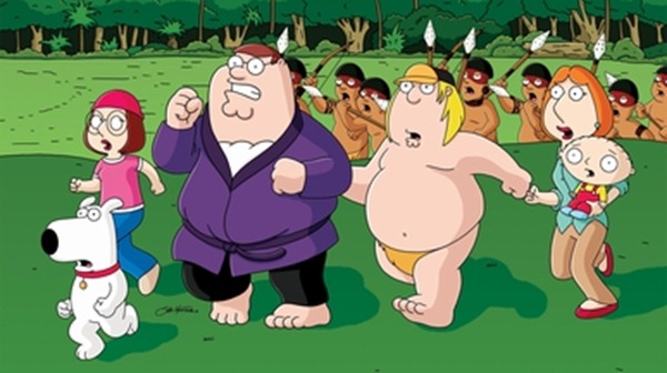 FAMILY GUY: The Griffins visit Chris in the South American jungle and learn that they can’t run away from their problems forever on the “Jungle Love” episode of FAMILY GUY Sunday, Sept. 25 (9:00-9:30 PM ET/PT) on FOX.  ™©2005FAMILY GUY and TCFFC ALL RIGHTS RESERVED.  ™©2005FOX BROADCATING  CR:FOX