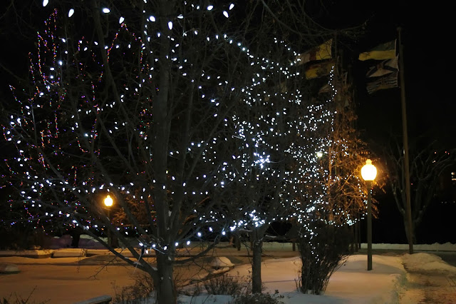 Government House at Christmas Edmonton