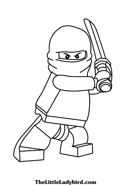 highest quality ninjago coloring pages