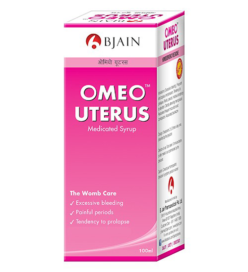 Omeo Uterus Syrup Bjain Pharma India Available in Pakistan