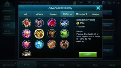 Mobile Legends Akai Best Build