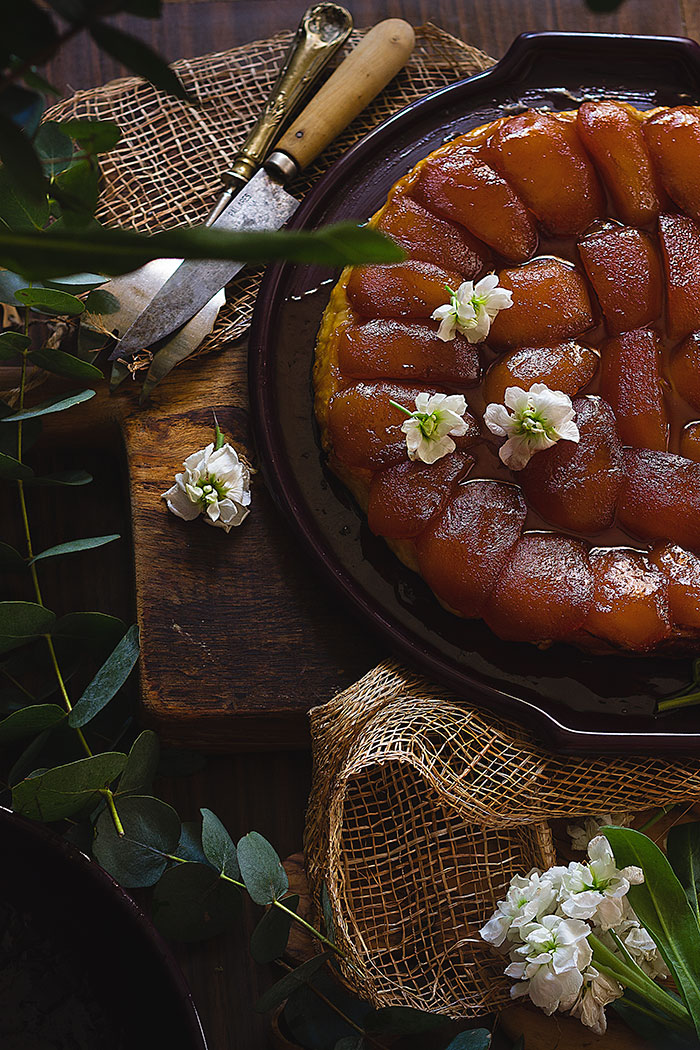 Tarta Tatín de manzana