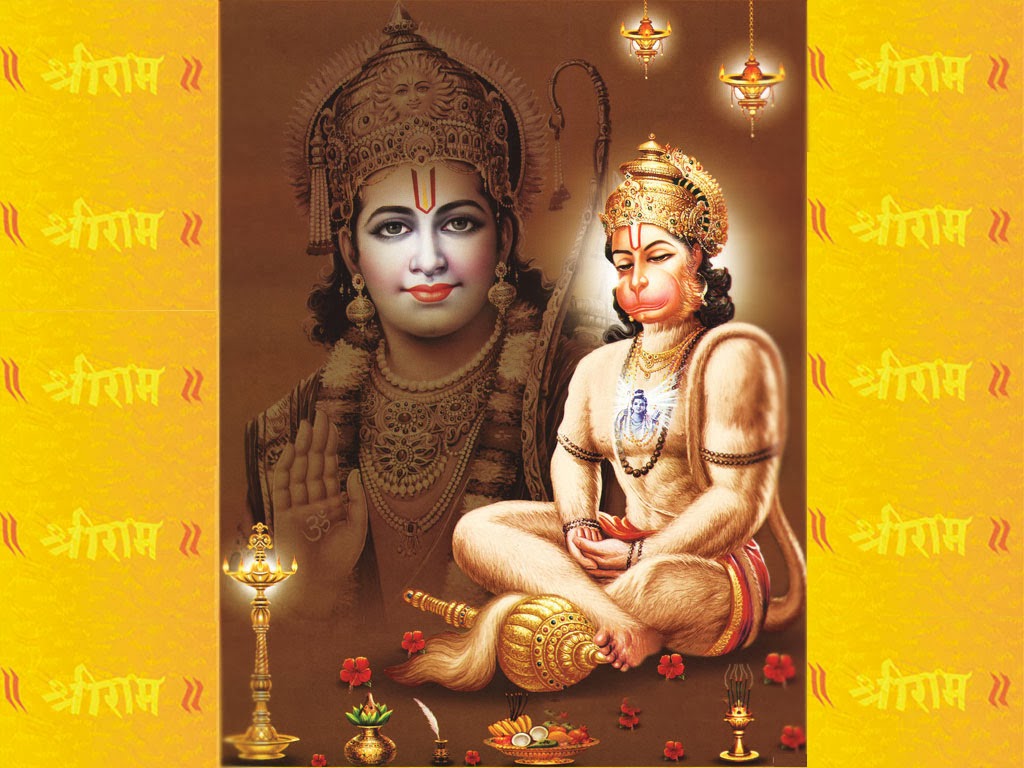 Beautiful Wallpapers: God rama with Hanuman wallpapers ...