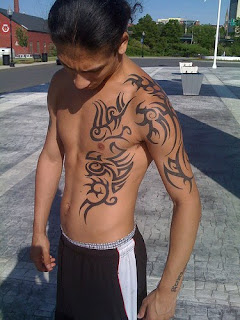 Modern of Tribal Tattoo Design for Men