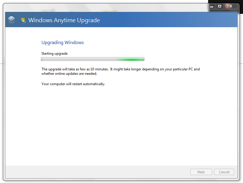 microsoft windows anytime upgrade windows 7 home premium to professional