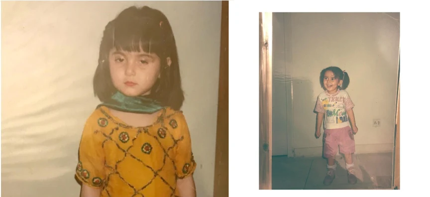 Hania Aamir Childhood Picture