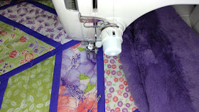 walking foot straight line quilting