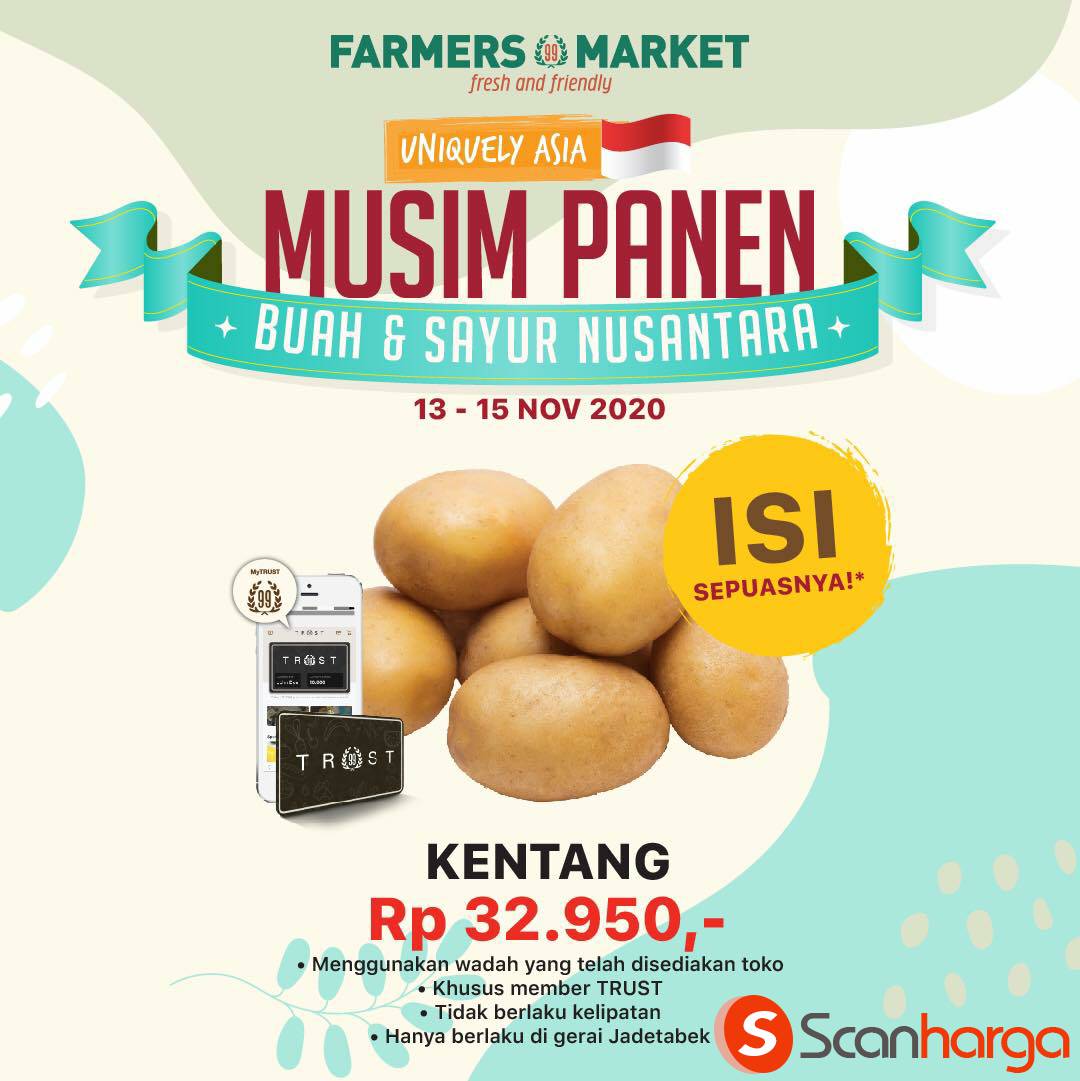 Farmers Market Promo Buah & Sayur mulai dari Rp 17.550* Bisa Isi SEPUASNYA!