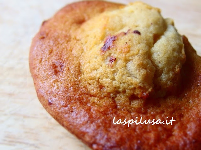 ricetta francese madeleines più cioccolato