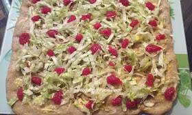La Rubrica del Lunedì: Pizza alle uova di lompo rosse - Monday's Page: Red lumpfish caviar pizza