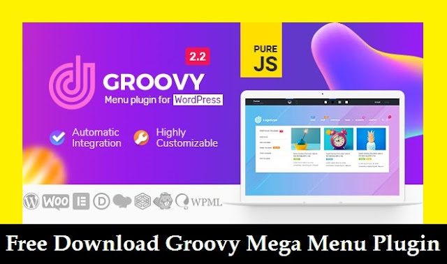 Free Download Groovy Mega Menu Plugin
