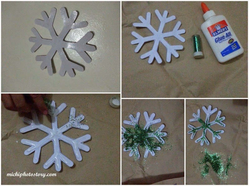 Michi Photostory DIY  Paper  Christmas  Ornaments 